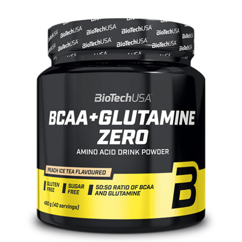 Biotech USA BCAA+ Glutamine Zero Lemon 1.06 lb (480 g)