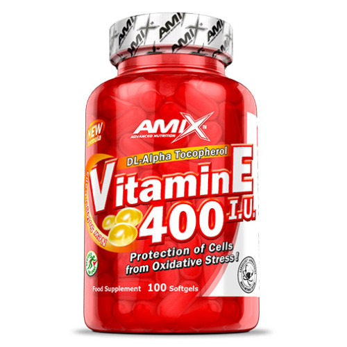 Amix Vitamin E 400 i.u. 100 Softgel Capsules