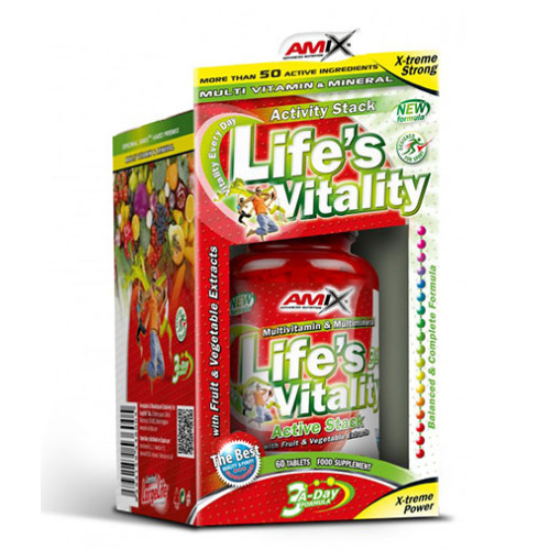 Amix Life's Vitality Active Stack 60 Tablets