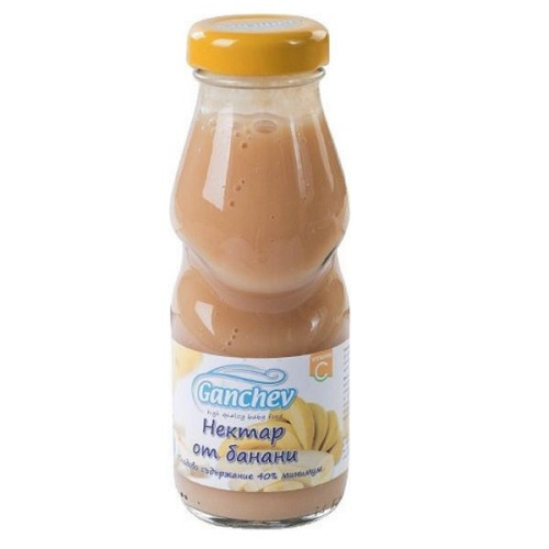 Ganchev Banana Nectar for Children 4+ Months 6.76 fl oz (200 ml)