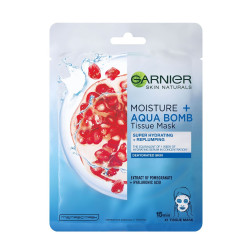 Garnier Skin Naturals Paper Face Mask for Dehydrated Skin 1.13 oz (32 g)