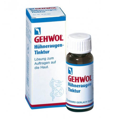 Gehwol Tincture for Calluses Corns and Dead Skin 0.51 fl oz (15 ml)