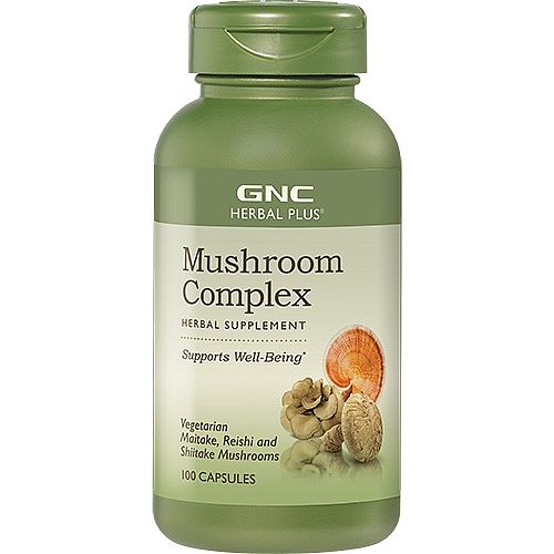 GNC Powerful Japanese Mushroom Complex - Maitake Reishi and Shiitake 100 Capsules