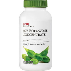 GNC Super Foods Soy Isoflavone Concentrate 50 mg 90 Capsules