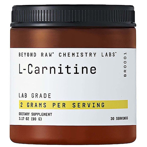 GNC Beyond Raw Chemistry Labs L-Carnitine Powder 3.17 oz (90 g)