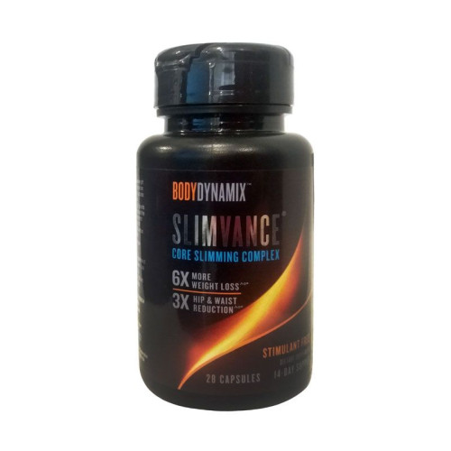 Bodydynamix Slimvance Stimulant Free for Weight Reduction and Active Metabolism 28 Capsules