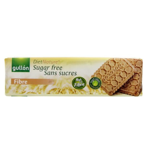 Gullon Diet Nature Fibra Dietary Biscuits with Fiber No Sugar 6 oz (170 g)
