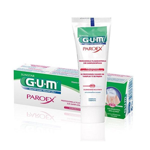 Gum Paroex Daily Toothpaste for Healthy Gums and Plaque Control 2.54 fl oz (75 ml)