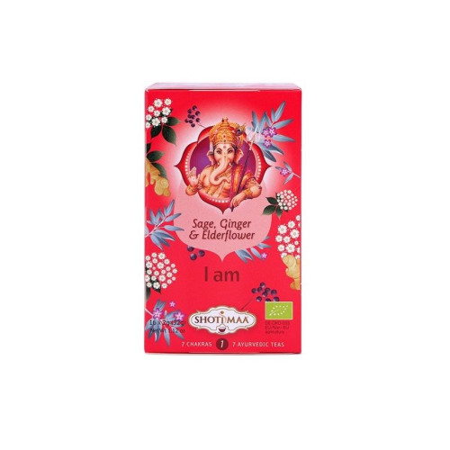 Shoti Maa I Am Tea with Sage Ginger and Elderberry 16 Bags