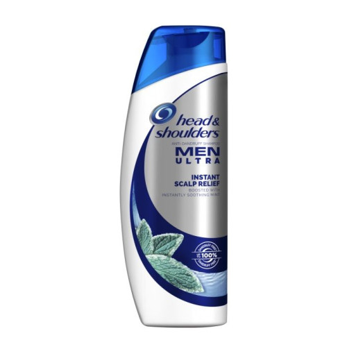 Head & Shoulders Menthol Men Refreshing Anti-Dandruff Shampoo with Menthol for Men 7.61 fl oz (225 ml)