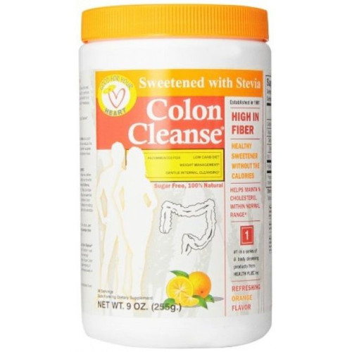Colon Cleanse Soluble Husk Fiber with Orange Flavor 9.38 oz (266 g)
