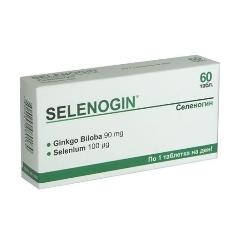 Healthy Life Selenogin for Memory and Concentration 60 Tablets