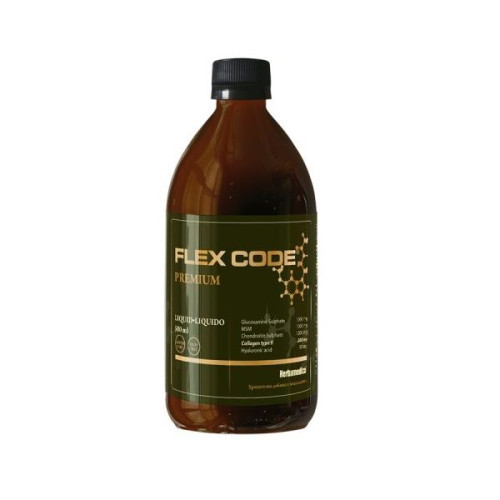 Herba Medica Flex Code Premium Syrup for Joint and Tendon Mobility 16.91 fl oz (500 ml)