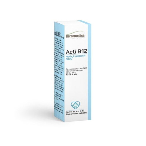 Herba Medica Acti in 12 Drops for the Nose for Concentration and Memory 5000 mcg 0.17 fl oz (5 ml)