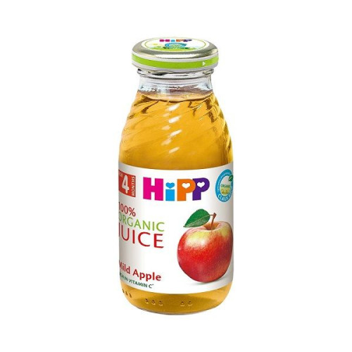 Hipp Organic Apple Juice for Children 4+ Months 6.76 fl oz (200 ml)