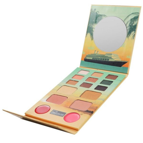 IDC Institute Welcome to California Multifunctional Palette with 15 Colors 1 pc