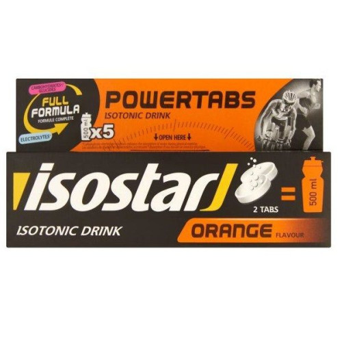 Isostar for More Energy Orange Flavor 10 Effervescent Tablets