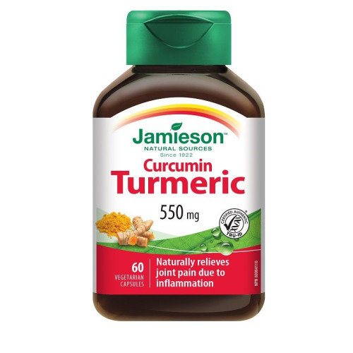 Jamieson Turmeric 550 mg 60 Capsules