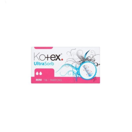 Kotex Ultra Sorb Mini Tampons 16 pcs