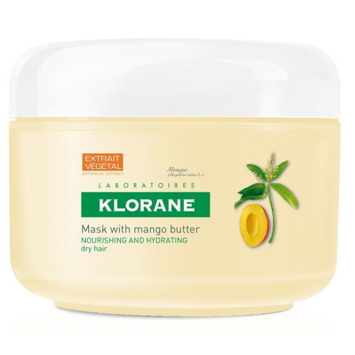 Klorane Nourishing Mask with Mango Oil for Dry Hair 5.07 fl oz (150 ml)