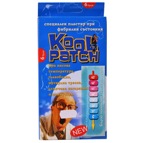 Kool Patch Gel Patch for High Temperature 6 pcs