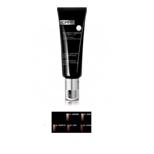 Korff Long-Lasting Foundation Long-Lasting Foundation SPF 15 02 Amande 1.01 fl oz (30 ml)