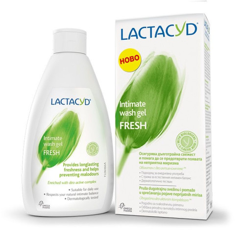 Lactacyd Fresh Intimate Cleansing Lotion for Unpleasant Odors 6.76 fl oz (200 ml)