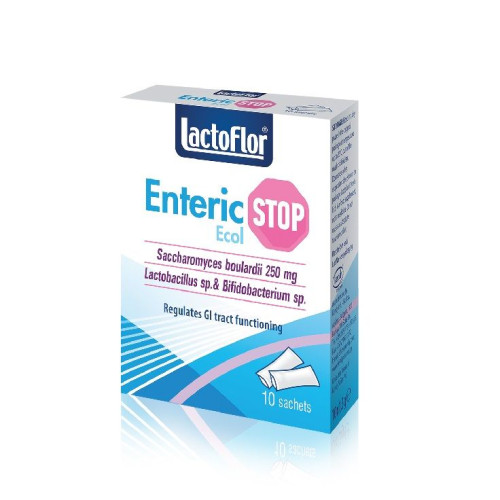Lactoflor Enteric Ecol for Diarrhea and Colitis for Gastrointestinal Comfort 10 Sachets