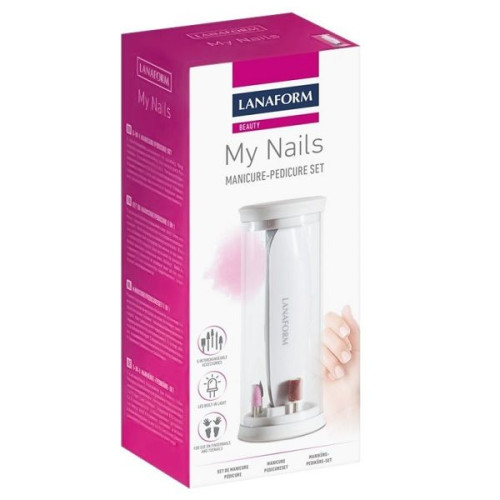 Lanaform My Nails Manicure and Pedicure Set - LA130512