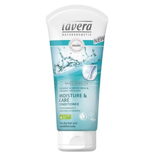Lavera Moisture and Care Organic Conditioner for Sensitive Scalp 6.76 fl oz (200 ml)