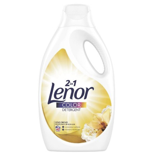 Lenor Gold Orchid Liquid Laundry Detergent for Colored Fabrics 74.39 fl oz (2200 ml)