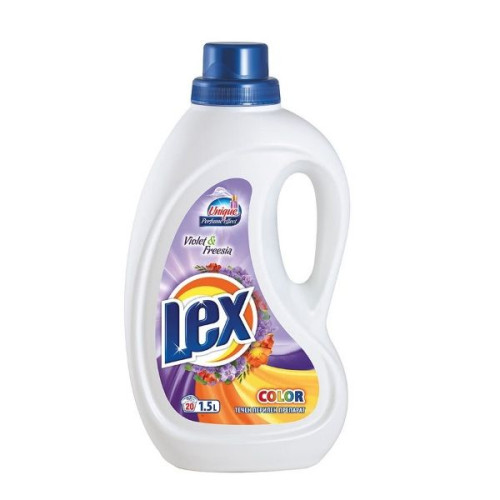 Lex Violet and Freesia Liquid Laundry Detergent for Colored Clothes 50.72 fl oz (1500 ml)