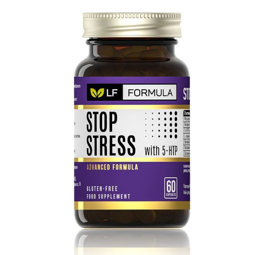 Life Formula Stop Stress with 5-HTP Reduces Stress and Calms the Nervous System 60 Capsules -