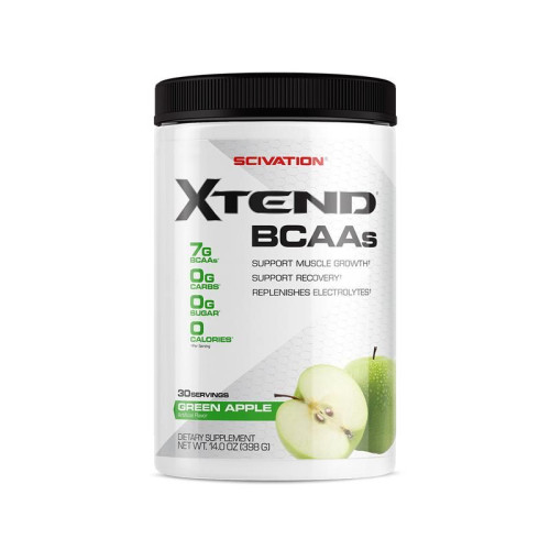 Xtend BCAAs Amino Acid Complex Green Apple 13.55 oz (384 g)