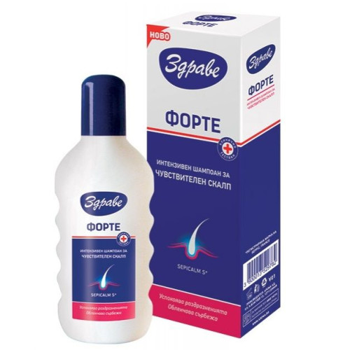 Aroma Health Forte Soothing Shampoo for Irritated Scalp and Sensitive Skin 4.4 fl oz (130 ml)