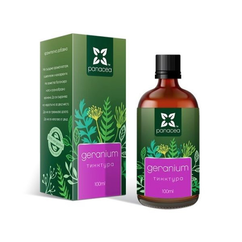 Panacea Geranium Tincture for Blood Geranium 3.38 fl oz (100 ml)