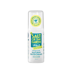 Salt of the Earth Natural Crystal Deodorant Spray Unscented 3.38 fl oz (100 ml)