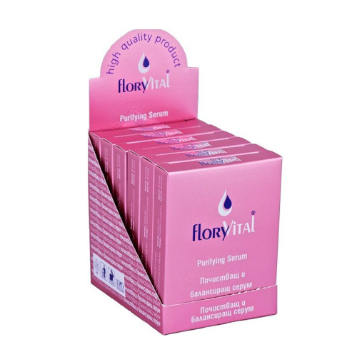 CBN Floryvital Face Serum Cleansing and Balancing Purifying Ampoules 0.06 fl oz (2ml)