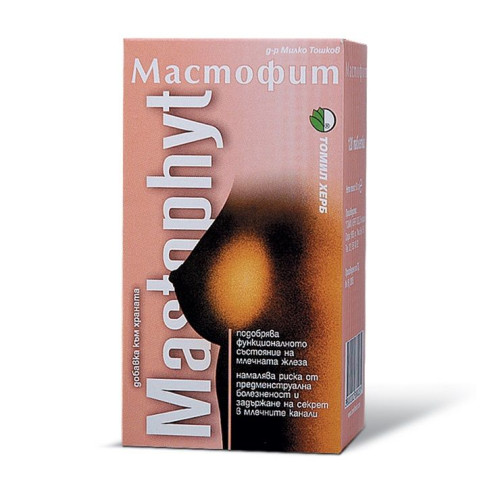 Tomil Herb Mastofit for Breast Lumps and Mastopathy 120 Tablets