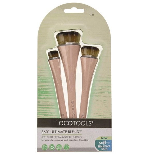Ecorools 360 Ultimate Blend Foundation Blending and Mixing Brush Set - 1636