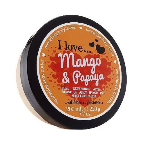 I Love Nourishing Body Cream with Mango and Papaya 6.76 fl oz (200 ml)