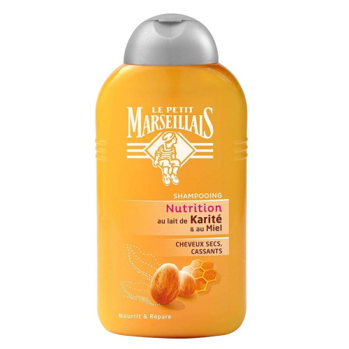 Le Petit Marseillais Shampoo with Shea Milk and Honey for Dry and Damaged Hair 8.45 fl oz (250 ml)