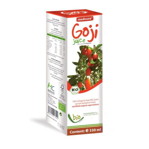 Medicura Organic Goji Berry Juice 11.16 fl oz (330 ml)