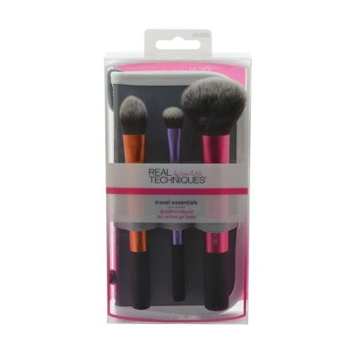 Real Techniques Portable Brush Set with Travel Case