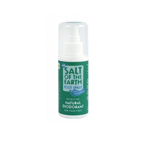Salt of the Earth Natural Deodorant Liquid Crystal Deodorant for Feet 3.38 fl oz (100 ml)