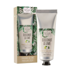 Scottish Fine Soaps Coconut and Lime Hand and Nail Cream 2.54 fl oz (75 ml)