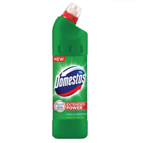 Domestos Pine Fresh Cleaning Gel for Toilets with Pine Scent 25.36 fl oz (750 ml)