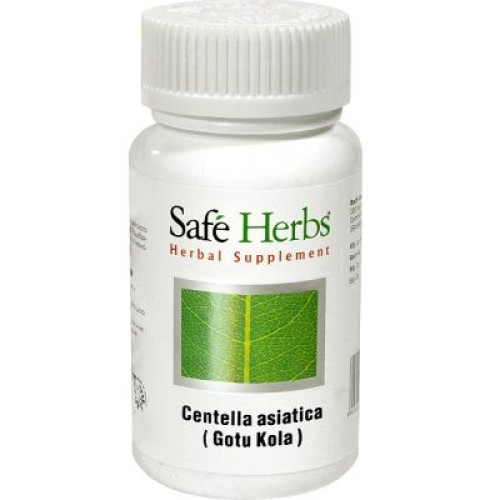 Safe Herbs Gotu Kola 250 mg 60 Capsules