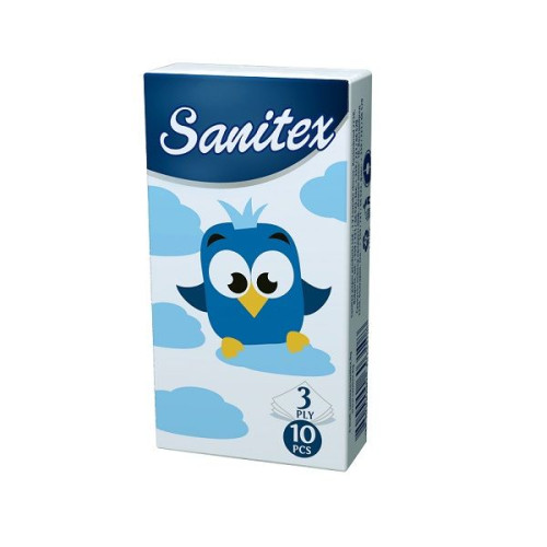 Sanitex Nasal Wipes Blue 1 pc