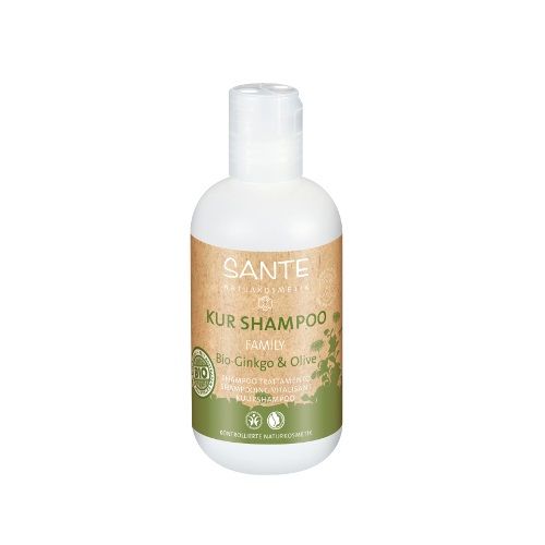 Sante Family Organic Shampoo for Treated Hair with Ginkgo and Olive 6.76 fl oz (200 ml)